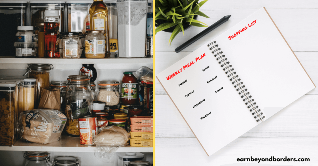 meal planning to save money