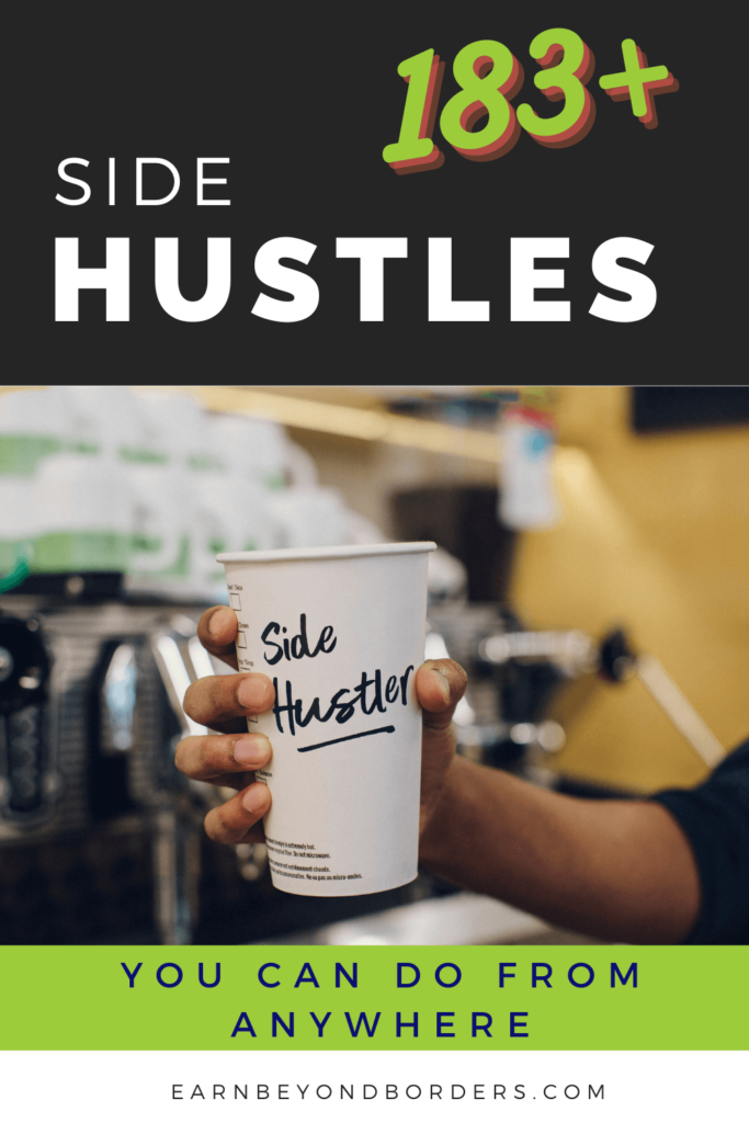 Side hustles ideas you can do from anywhere