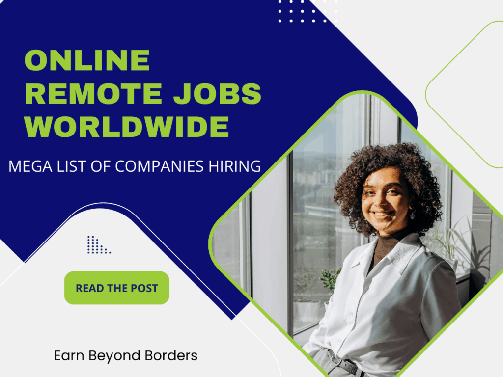 remote online jobs worldwide