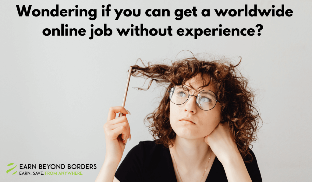 Online jobs no experience international