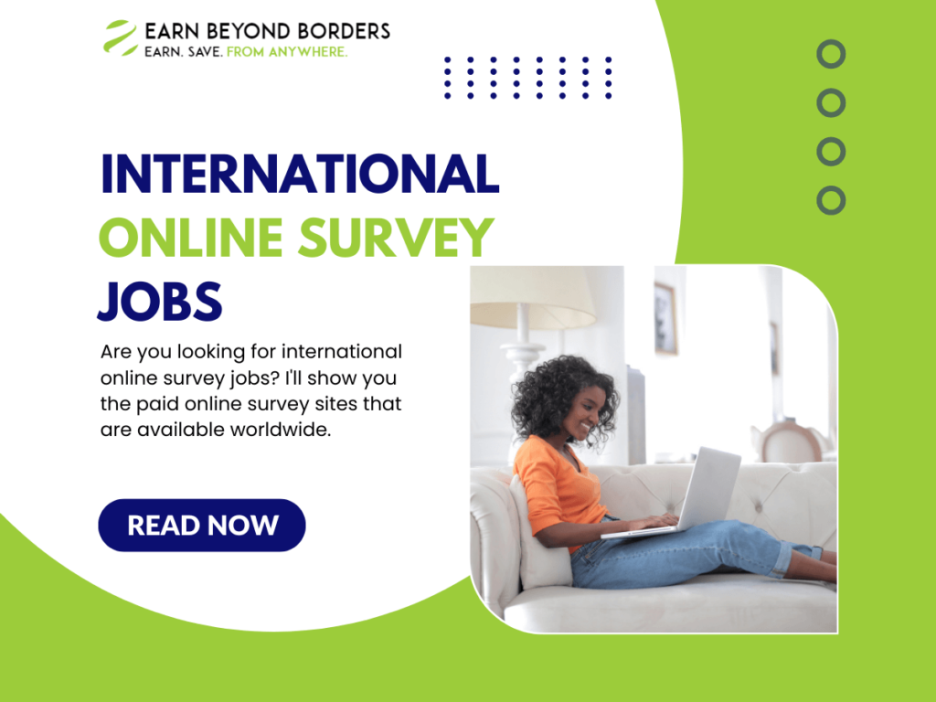Best international online survey jobs without any fees to start