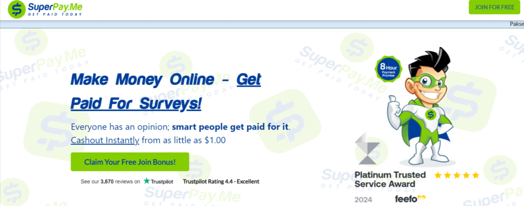 Superpayme online surveys