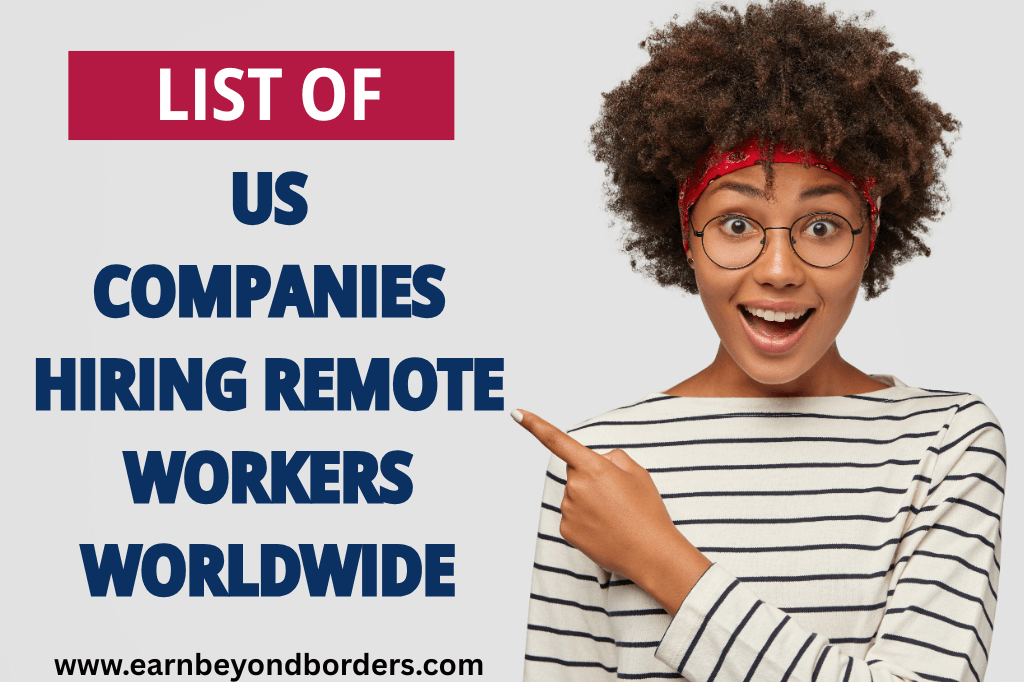 US companies hiring remote workers worldwide