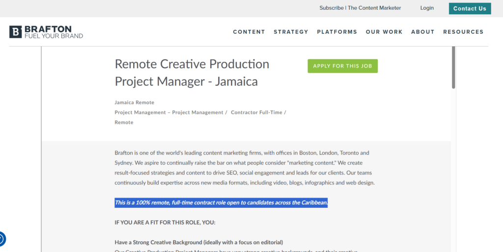 remote work jamaica