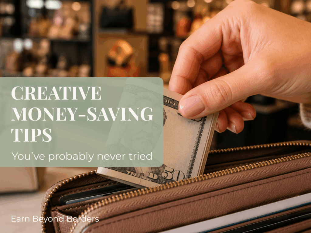 creative ways to save money